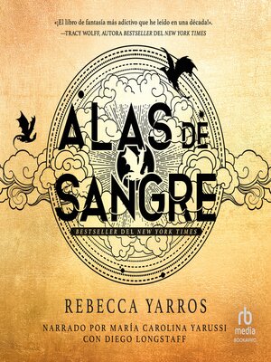 cover image of Alas de sangre